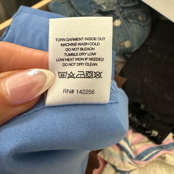 Figs Top, blue, size medium - Picture 5 of 5